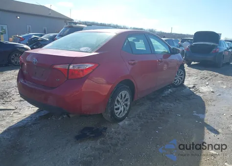 2018 Toyota Corolla Le из США, поврежденный, VIN 5YFBURHE0JP767517